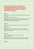 NEIEP 500 Final Exam - Complete Exam Questions with Verified Correct Answers & Detailed Rationales &vert; Latest Test &lpar;Updated 2026&sol;2027&rpar; &vert; Graded A&plus;