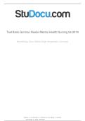 Updated&sol;Latest Neeb's Mental Health Nursing 5th Edition Linda M&period; Gorman Robynn F&period; Anwar Test Bank Complete All Chapters Comprehensive Psychiatric Mental Health Nursing Questions Answers Rationales NCLEX-PN Review Clinical Case Studies Therapeutic C