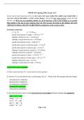 CHEM 102 Exam 1 Spring 2026 &lpar;Version C&rpar; Complete Exam with Verified Answer Key &vert; Comprehensive Chemistry Review &vert; 100&percnt; Correct Solutions&period;