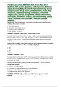 Fall Semester 2026&ndash;2027 NSC Safe Driver New York Updated 2026 &vert; 190&plus; Questions and Answers &vert; National Safety Council &lpar;NSC&rpar; New York Defensive Driving Course Comprehensive Study Guide&comma; Practice Exam&comma; Exam Prep Test Bank&comma; Defensive Driving Techniques&comma; New Y