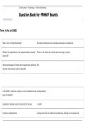 Psychiatric Mental Health Nurse Practitioner PMHNP Board Exam Question Bank Study Guide