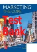 TEST BANK MARKETING THE CORE 8TH EDITION BY ROGER KERIN STEVEN HARTLEY WILLIAM RUDELIUS ALL SOLVED QUESTIONS EXPERT REVIEW&period;pdf&NewLine;&NewLine;