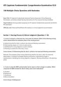  ATI Capstone Fundamentals Advanced Practice Assessment&colon; Clinical Reasoning&comma;&NewLine;Prioritization&comma; and Evidence-Based Nursing Interventions for Pre-Licensure Nursing Candidates