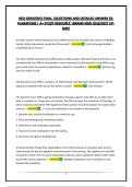 HESI GERIATRICS FINAL &vert;QUESTIONS AND DETAILED ANSWER EXPLANATIONS &vert; A&plus; STUDY RESOURCE &vert;BRAND NEW 2026&sol;2027 UPDATE