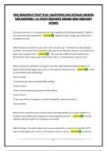 HESI GERIATRICS STUDY PLAN &vert;QUESTIONS AND DETAILED ANSWER EXPLANATIONS &vert; A&plus; STUDY RESOURCE &vert;BRAND NEW 2026&sol;2027 UPDATE