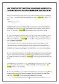 HESI GERIATRICS TEST &vert;QUESTIONS AND DETAILED ANSWER EXPLANATIONS &vert; A&plus; STUDY RESOURCE &vert;BRAND NEW 2026&sol;2027 UPDATE