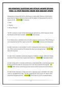 HESI GERIATRICS &vert;QUESTIONS AND DETAILED ANSWER EXPLANATIONS &vert; A&plus; STUDY RESOURCE &vert;BRAND NEW 2026&sol;2027 UPDATE