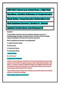 WGU D017 School Law Actual Exam &vert; High-Yield  &NewLine;Questions&comma; Detailed Rationales & Comprehensive &NewLine;Study Guide&vert; Comprehensive Rationalized and &NewLine;Well Explained Answers&vert; Graded A&plus;&comma; Newest &NewLine;Updated Version Been Just Released &excl;&excl;&excl;&NewLine;