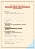 WYOMING MASTER ELECTRICIAN EXAM &NewLine;COMPLETE PRACTICE EXAM QUESTIONS AND VERIFIED ANSWERS &NewLine;WITH RATIONALES &vert; CURRENTLY TESTING &vert; EXPERT VERIFIED FOR &NewLine;GUARANTEED PASS 2026
