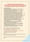 ICC COMMERCIAL ELECTRICAL INSPECTOR EXAM &lpar;E2&rpar; &NewLine;COMPLETE PRACTICE EXAM QUESTIONS WITH DETAILED SOLUTIONS &NewLine;BASED ON NFPA 70 &lpar;NEC 2023&rpar; &vert; LATEST UPDATE 2026&sol;2027