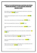 MPOETC ACT 120 CERTIFICATION EXAM &vert;QUESTIONS AND DETAILED ANSWER EXPLANATIONS &vert; A&plus; STUDY RESOURCE &vert;BRAND NEW 2026&sol;2027 UPDATE