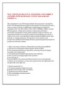 WGU C202 EXAM 200 ACTUAL QUESTIONS AND CORRECT &NewLine;ANSWERS WITH RATIONALE LATEST 2026 ALREADY &NewLine;GRADED A&plus;