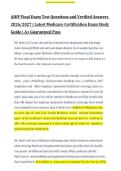AHIP Final Exam 2026&ndash;2027 &lpar;200 Verified Questions & Correct Answers &ndash; Medicare Certification Study Guide&comma; A&plus; Guaranteed Pass&rpar;