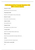 C239 Advanced Tax Concepts Questions with&NewLine;100&percnt; Correct Answers