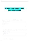LEAN SIX SIGMA GREEN BELT TRAINING - MEASURES OF CENTRAL TENDENCY QUESTIONS WITH 100&percnt; CORRECT ANSWERS