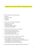 CompTIA CySA&plus; Exam CS0-003 Test &lpar;Guaranteed to Pass&rpar;