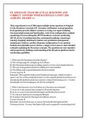 DT ASSOCIATE EXAM 200 ACTUAL QUESTIONS AND &NewLine;CORRECT ANSWERS WITH RATIONALE LATEST 2026 &NewLine;ALREADY GRADED A&plus;