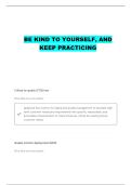 SIX SIGMA GREEN BELT DEFINE PHASE QUESTIONS WITH 100&percnt; CORRECT ANSWERS