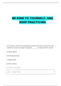 LEAN SIX SIGMA GREEN BELT - WEEK 1&lowbar; INTRODUCTION TO LSS QUESTIONS WITH 100&percnt; CORRECT ANSWERS
