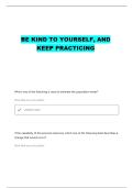 LEAN SIX SIGMA GREEN BELT TRAINING - INTRODUCTION TO PROCESS CAPABILITY QUESTIONS WITH 100&percnt; CORRECT ANSWERS