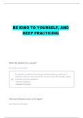 LEAN SIX SIGMA GREEN BELT &lpar;AIGPE&rpar; QUESTIONS WITH 100&percnt; CORRECT ANSWERS