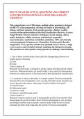 BIO 171 EXAM 200 ACTUAL QUESTIONS AND CORRECT &NewLine;ANSWERS WITH RATIONALE LATEST 2026 ALREADY &NewLine;GRADED A&plus;