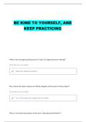 LEAN SIX SIGMA GREEN BELT CHAPTER 1 QUESTIONS WITH 100&percnt; CORRECT ANSWERS&period;&period;