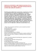 NEONATAL INTENSIVE CARE NURSE EXAM 300 ACTUAL QUESTIONS AND CORRECT ANSWERS WITH RATIONALE LATEST 2026 ALREADY GRADED A&plus;