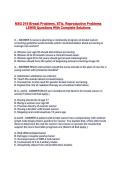 NSG 219 Breast Problems&comma; STIs&comma; Reproductive Problems LEWIS Questions With Complete Solutions