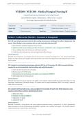 NUR209 COMPREHENSIVE EXAM 2026&sol;2027 &vert; Medical Surgical Nursing II &vert; 100 Questions 100&percnt; Correct Grade A &vert; Fortis College &vert; Pass Guaranteed - A&plus; Graded&NewLine;&NewLine;