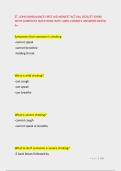 ST&period; JOHN AMBULANCE FIRST AID NEWEST ACTUAL 2026&sol;27 EXAM &NewLine;WITH COMPLETE QUESTIONS WITH 100&percnt; CORRECT ANSWERS RATED &NewLine;A&plus;