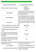 General Building Contractor &lpar;B&rpar; License Test Questions with Answers Graded A&plus;