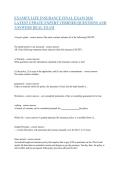 ExamFX Life Insurance Final Exam 2026 &ndash; Comprehensive Practice Questions with Verified Answers for Life Insurance Licensing Exam Preparation