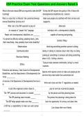 DSP Practice Exam Test Questions and Answers Rated A