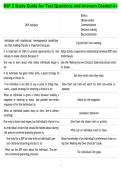 DSP 2 Study Guide for Test Questions and Answers Graded A&plus;