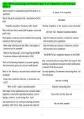 CON 3990 Contracting Certification Quiz 1 of 4 Questions and Answers&NewLine;Rated A