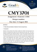 CMY3701 Assignment 1 &lpar;ANSWERS&rpar; Semester 2 2026 - Due 14 August 2026