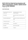 NR 571 Midterm Study Set Exam Questions & Answers &vert; 100&percnt; Verified Correct Answers &vert; Actual Exam &vert; Latest 2026 Update &vert; Complete Study Guide