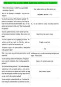 CNA State Test practice 2026 Questions and Answers Graded A&plus;
