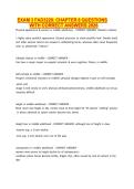 FAD3220 Exam 3 Chapter 8 Questions with Correct Answers &vert; Florida State University &vert; 2026 Exam Preparation Study Guide