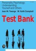 TEST BANK PERSONALITY PSYCHOLOGY UNDERSTANDING YOURSELF AND OTHERS 2ND EDITION BY COMPLETE CORRECT ANSWERS GRADED A&plus;&period;pdf&NewLine;&NewLine;