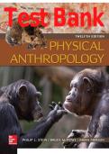 TEST BANK PHYSICAL ANTHROPOLOGY 12TH EDITION BY PHILIP STEIN BRUCE ROWE BRIAN PIERSON ALL CHAPTERS SOLVED QUESTIONS EXPERT REVIEW&period;pdf&NewLine;&NewLine;