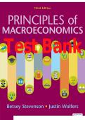 TEST BANK PRINCIPLES OF MACROECONOMICS 3RD EDITION BY BETSEY STEVENSON JUSTIN WOLFERS ALL CERTIFICATION EVALUATION QUESTIONS CORRECT ANSWERS&period;pdf&NewLine;&NewLine;