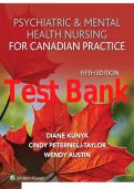 TEST BANK PSYCHIATRIC AND MENTAL HEALTH NURSING FOR CANADIAN 5TH EDITION BY WENDY COMPLETE CORRECT ANSWERS GRADED A&plus;&period;pdf&NewLine;&NewLine;