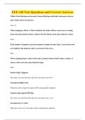 EEE 120 Test Questions and Correct Answers
