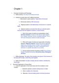 Anatomy & Physiology&colon; Introduction to the Human Body - Comprehensive Exam Review