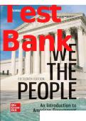 TEST BANK WE THE PEOPLE 15TH EDITION BY THOMAS PATTERSON ALL CHAPTERS 1 17 STUDY GUIDE COMPLETE ANSWERS GRADED A&plus;&period;pdf&NewLine;&NewLine;