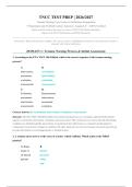 TNCC TEST PREP TRAUMA NURSING CORE COURSE CERTIFICATION PREPARATION WITH 75 VERIFIED STUDY GUIDE COMPLETE ANSWERS GRADED A&plus;&period;pdf&NewLine;&NewLine;