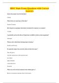 IBEC State Exam Questions with Correct&NewLine;Answers