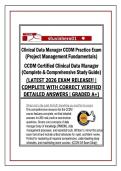CLUB PILATES Exams &vert; QUESTIONS & ANSWERS &vert; Complete Updated Bundle&colon; Written Final & Practice Test with 250&plus; Verified Q&A &vert; 2026&sol;2027 Edition &vert; 100&percnt; Pass Guarantee